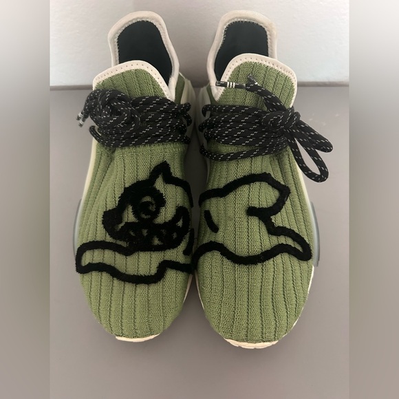 Adidas NMD x Pharrell x BBC Ice Cream Human Race Running Dog Sneakers - Picture 4 of 12